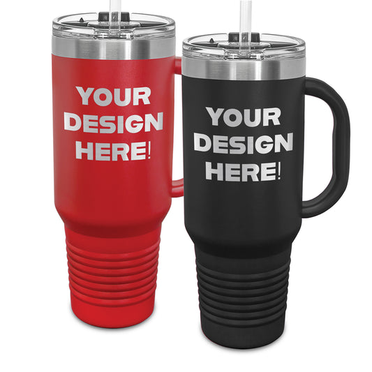Corporate logo tumblers