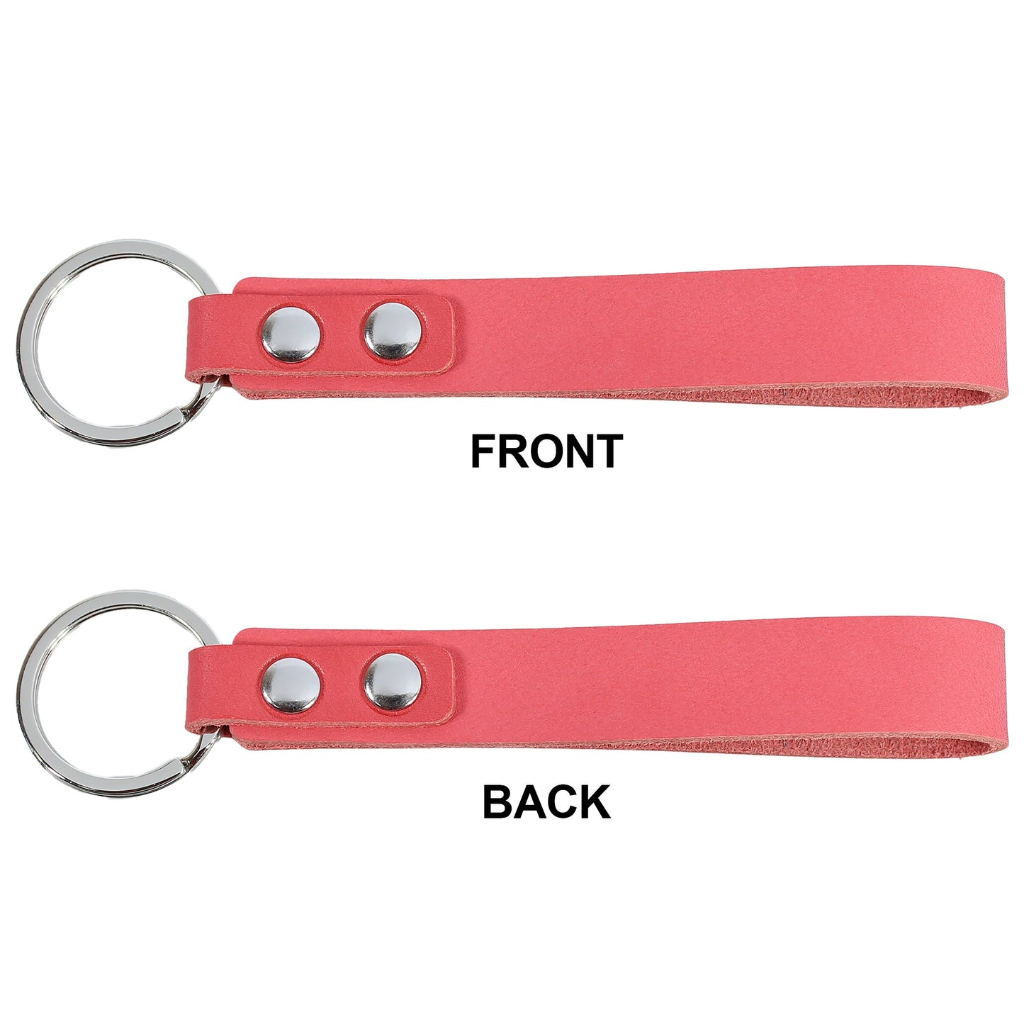 Leather Strap Keychain