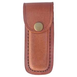 4" Leather Sheath W/ Snap Closure