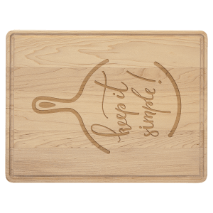 11 1/2" x 8 3/4" Maple Cutting Board