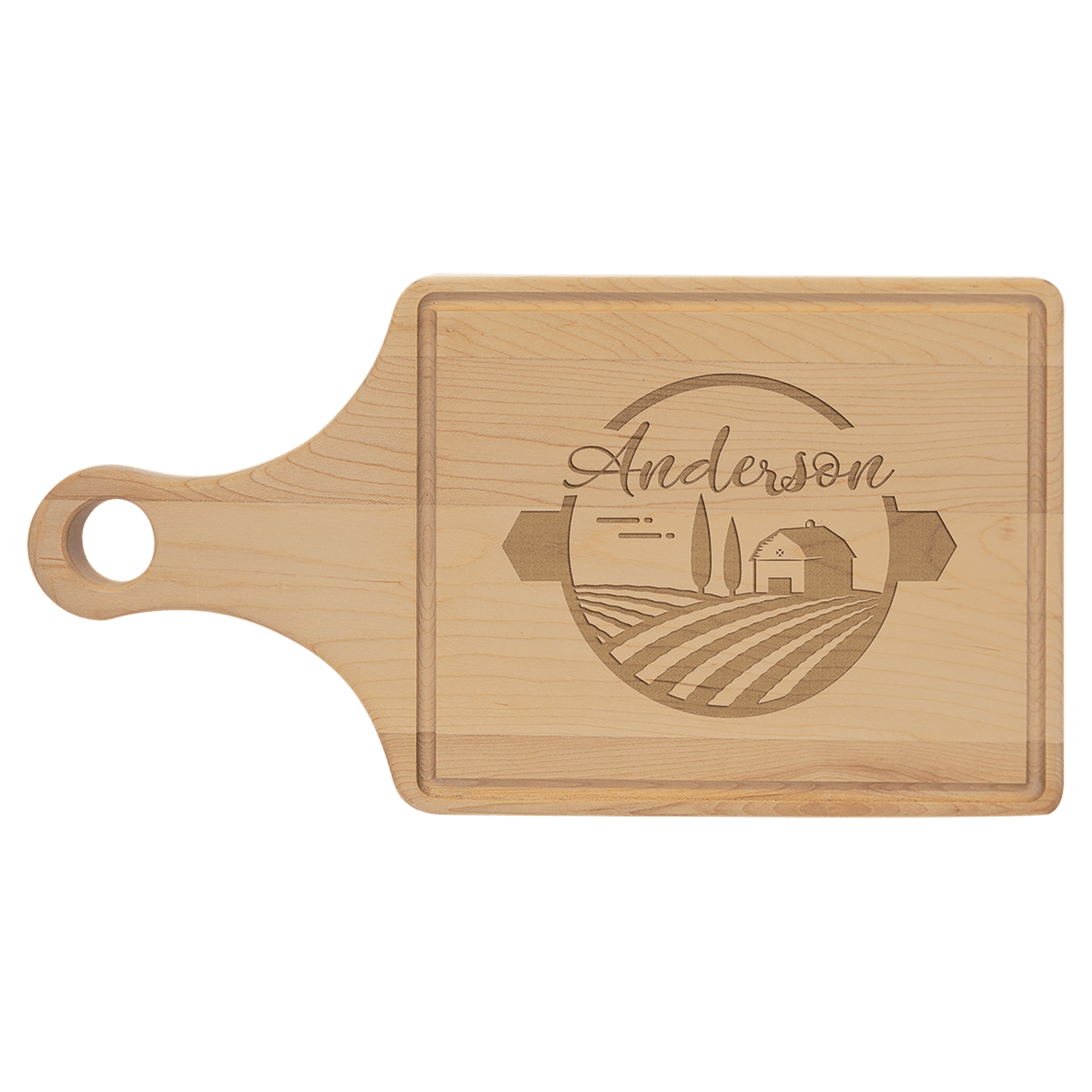 Maple Cutting board Paddle