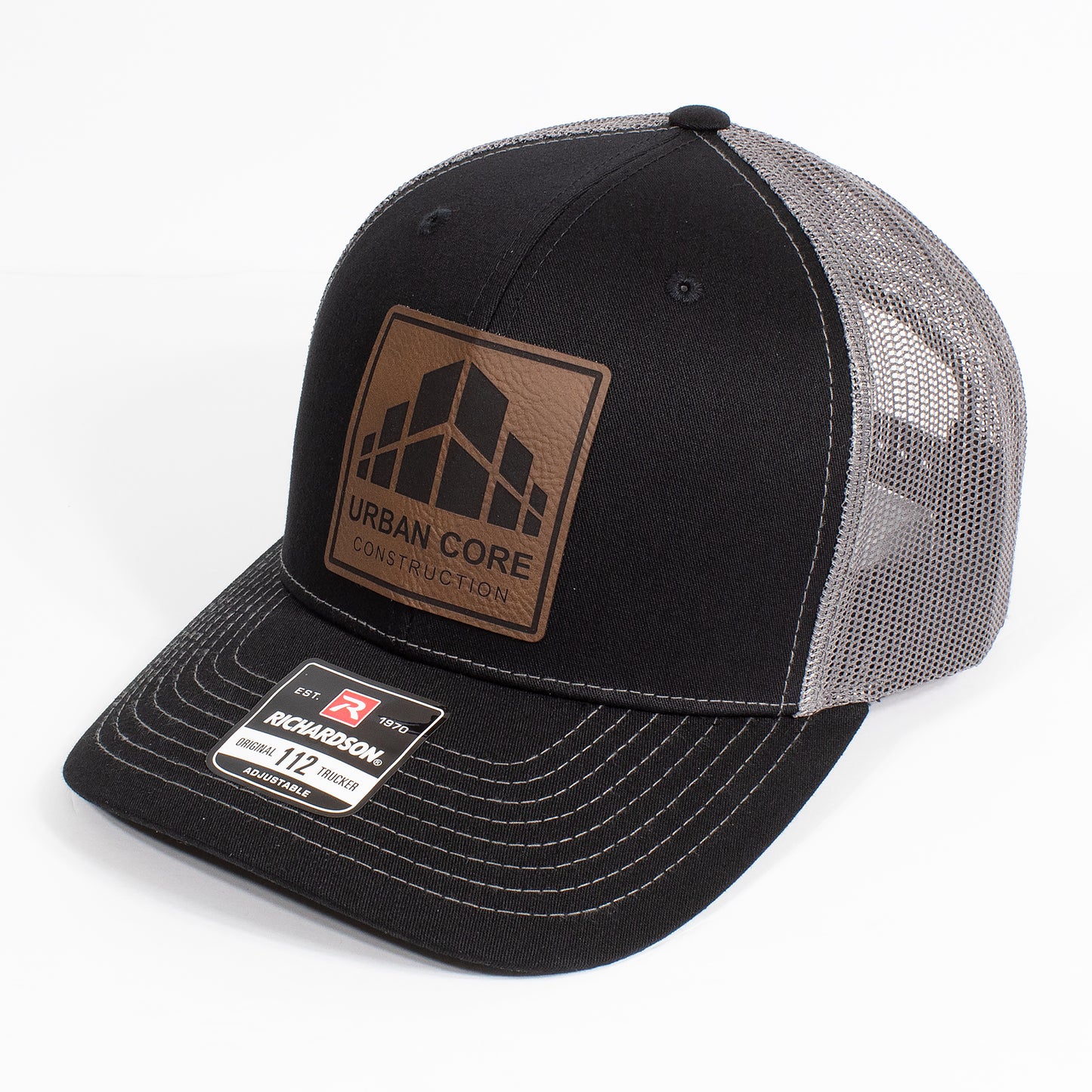 Leatherette Patch Hat