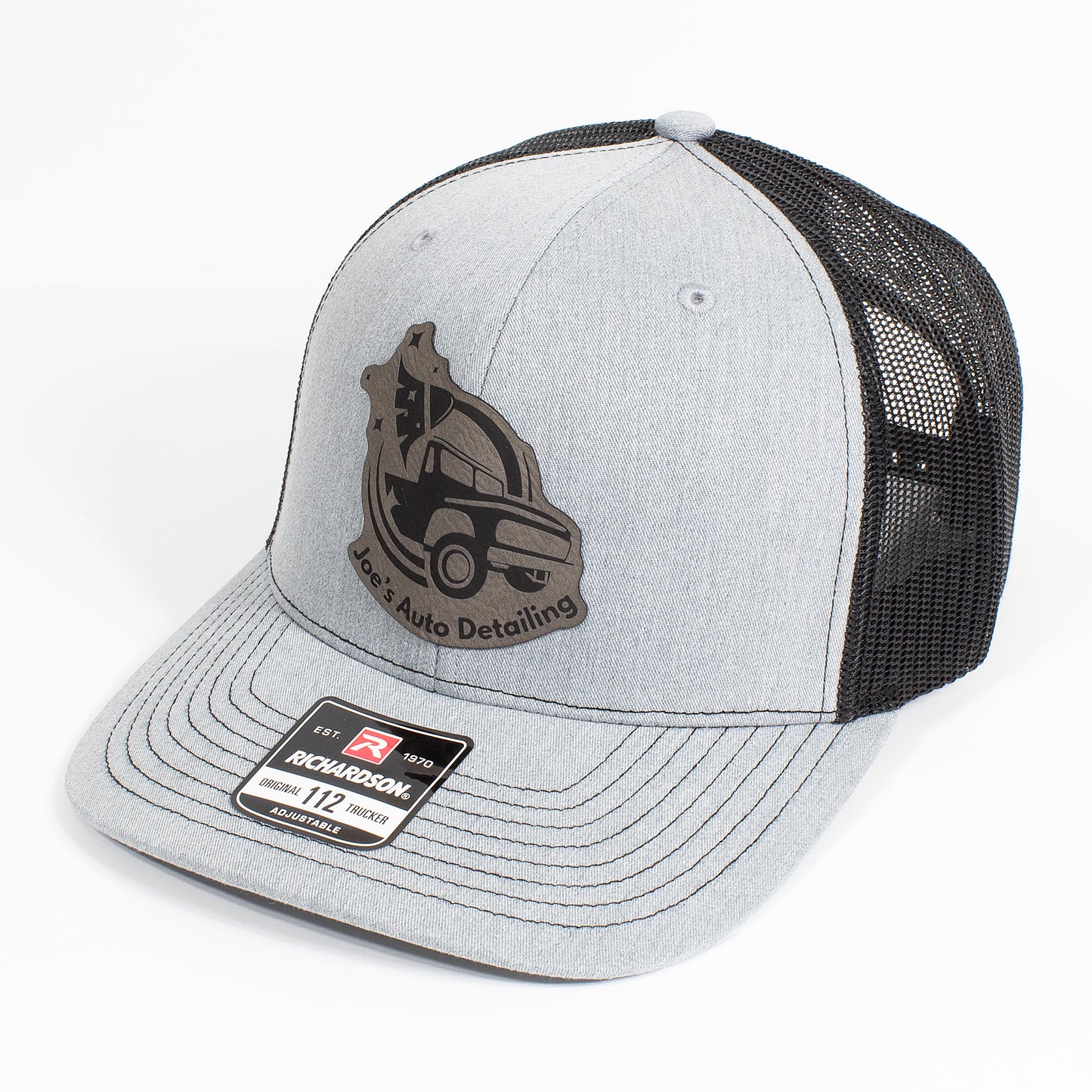 Leatherette Patch Hat