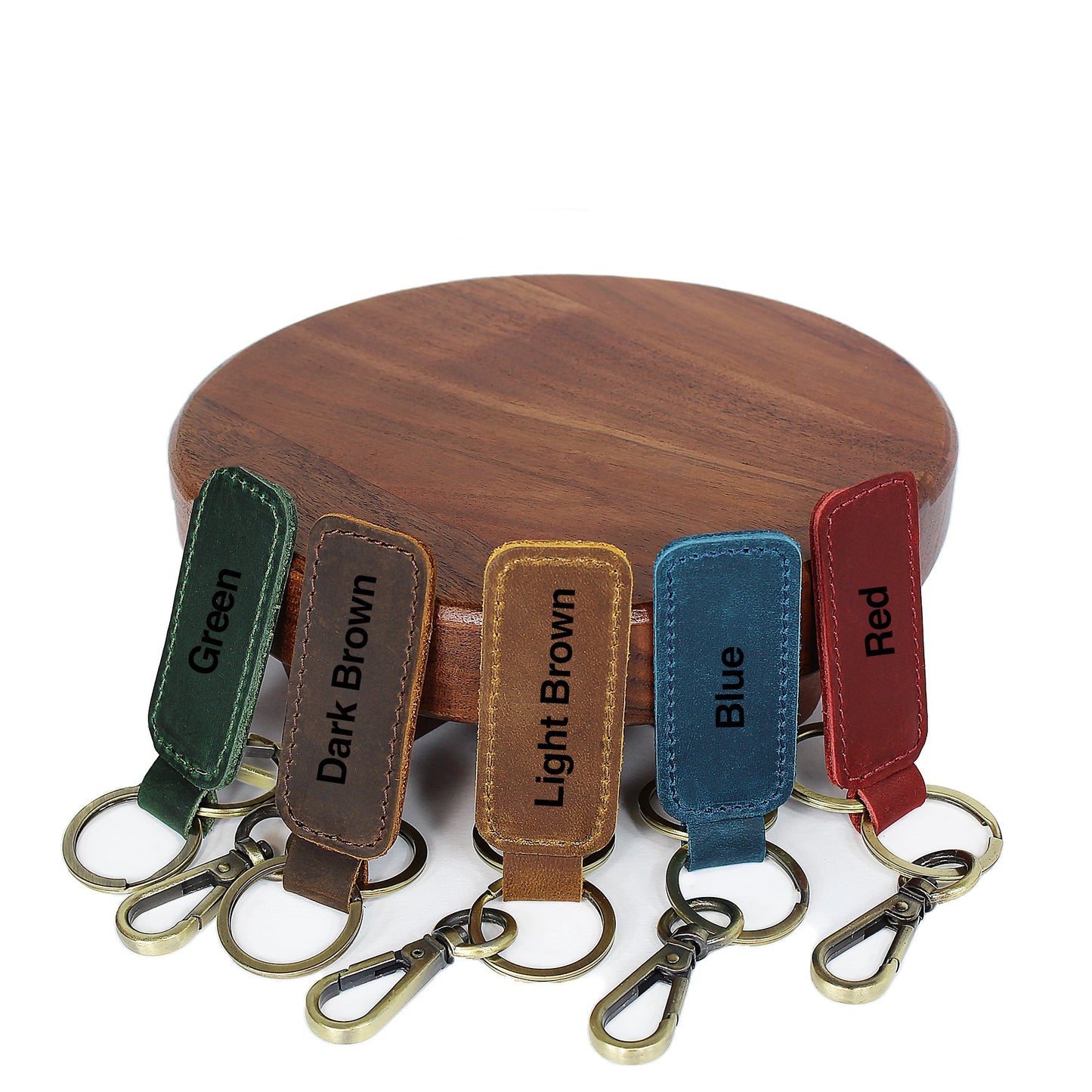 Leather Keychain