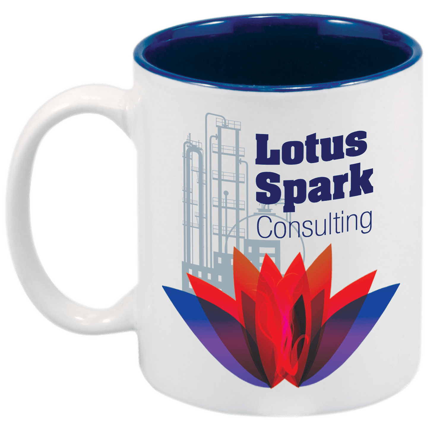 Coffee Mug White/Blue