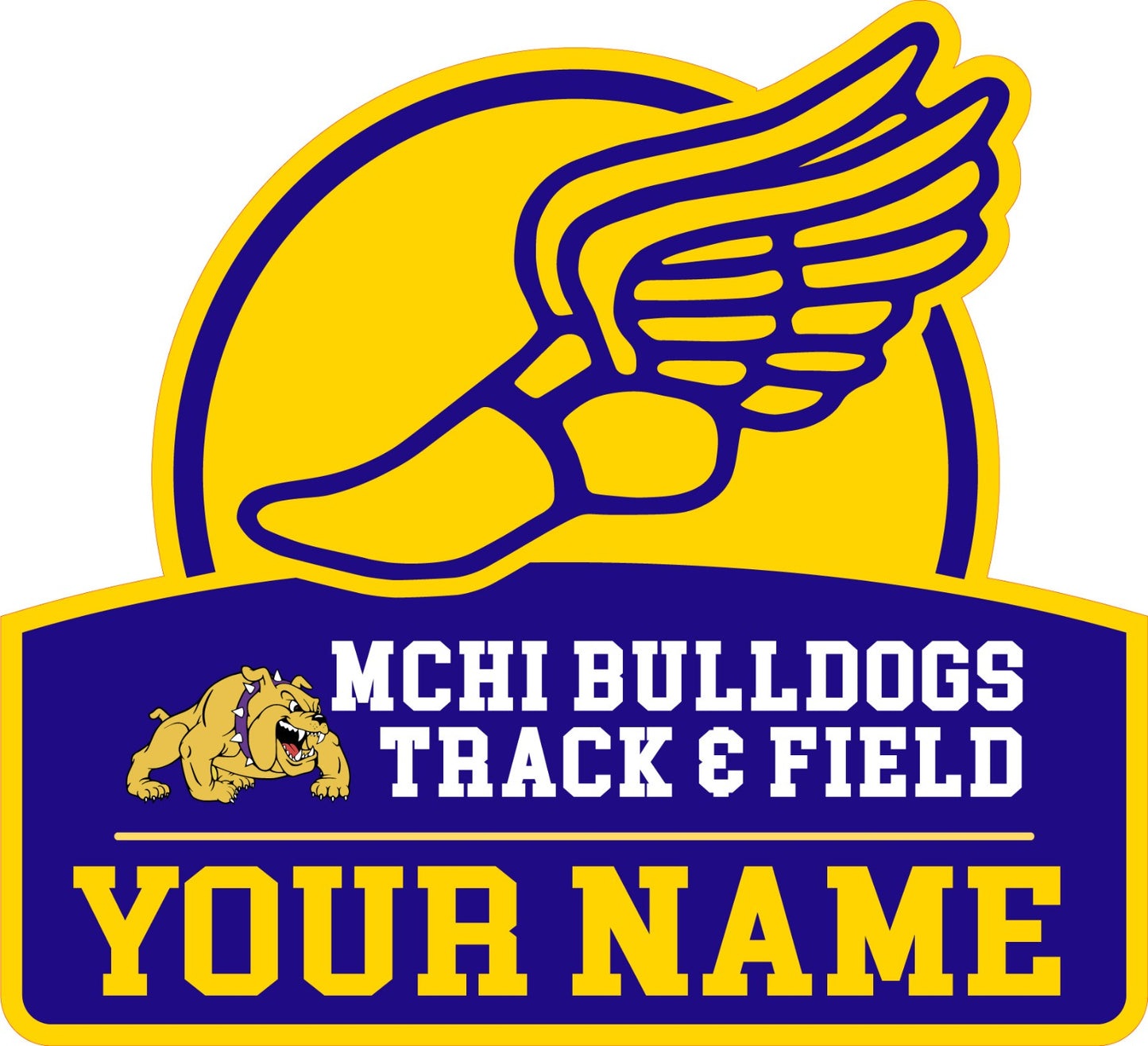 Yard Sign, McHi Track and Field