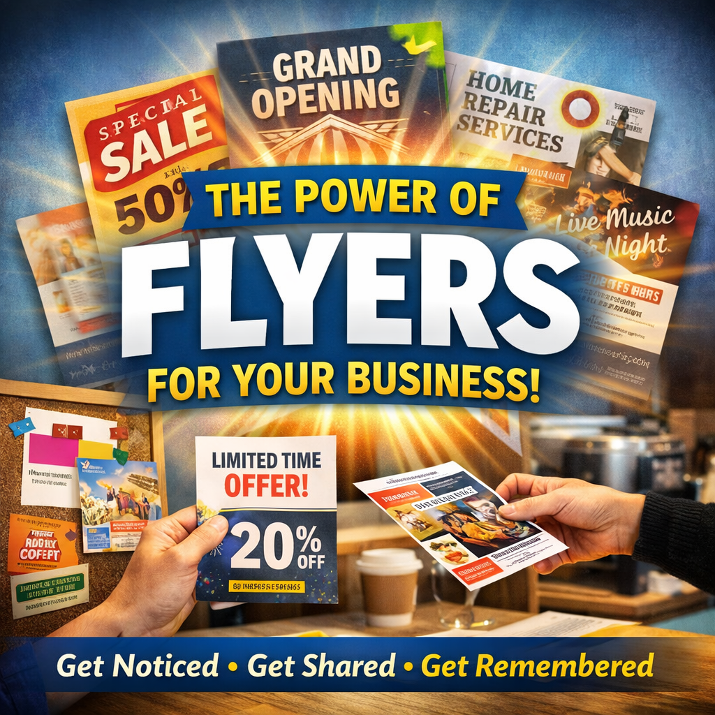 Why Flyers Still Work: A Powerful Marketing Tool for Local Businesses