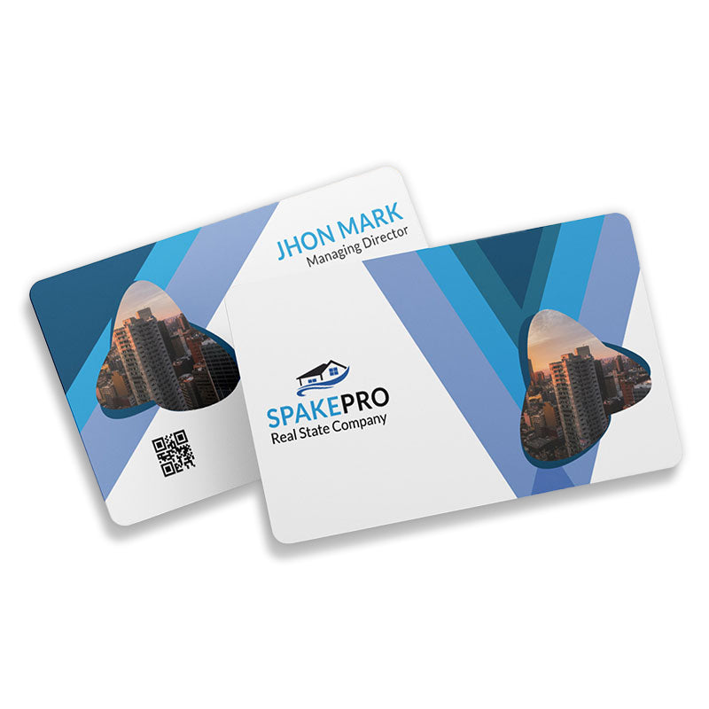 Rounded Corners Velvet Business Cards