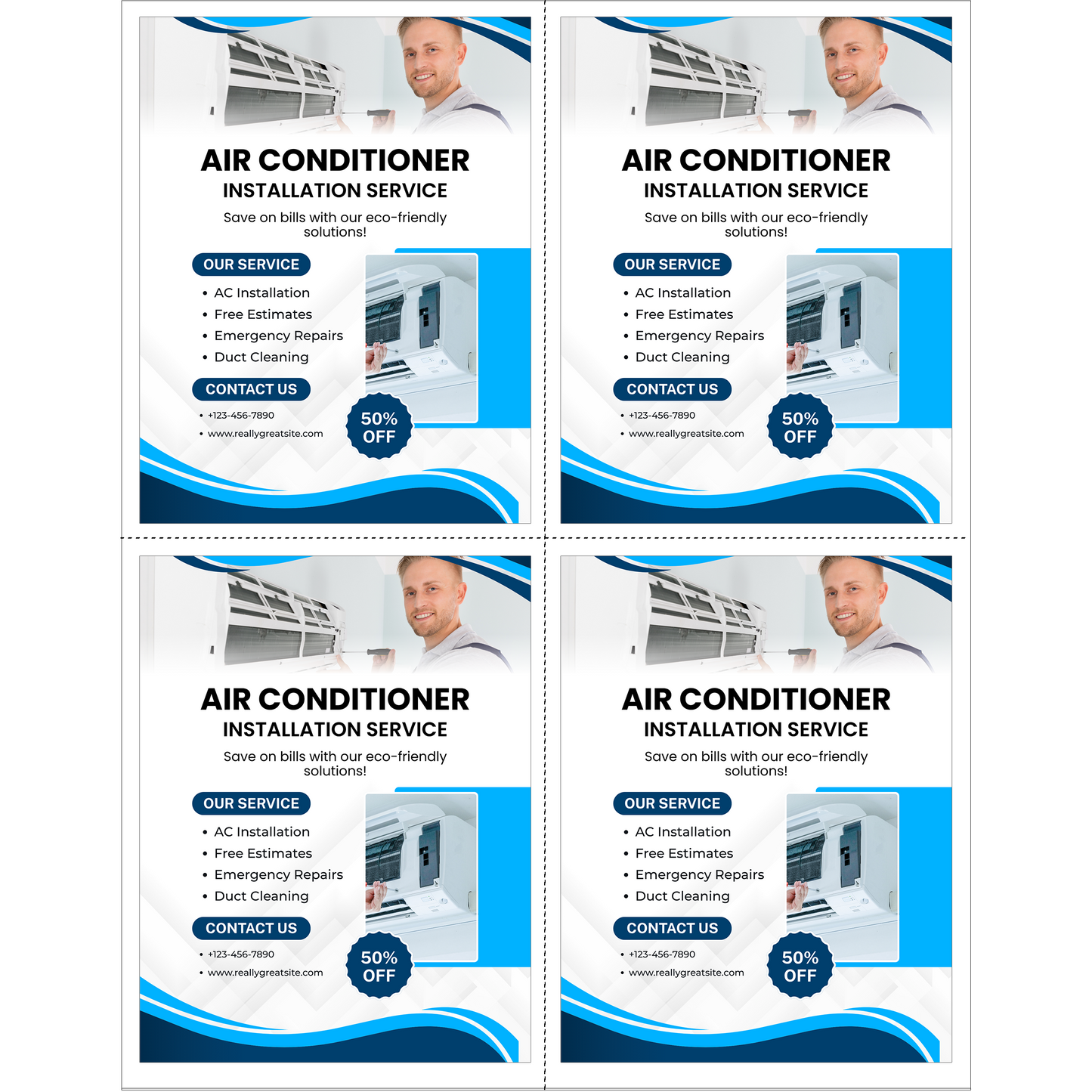 Quarter Sheet Flyer Printing | Fast & High-Quality Prints