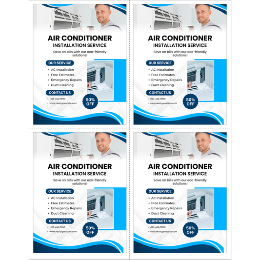 Quarter Sheet Flyer Printing | Fast & High-Quality Prints
